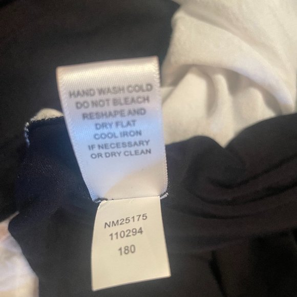 NEIMAN MARCUS Black White Long Sleeve Top - Picture 6 of 6